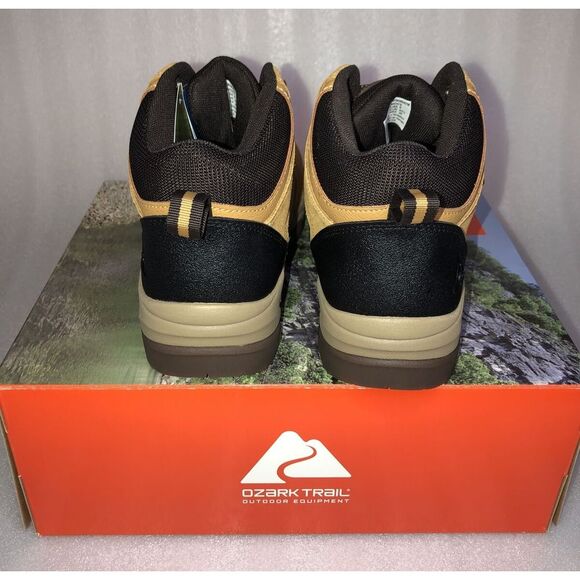 Ozark Trail M OT Free Edge Hiker Suede Wheat Boots Men's Size 8 Waterproof NEW - Picture 15 of 16